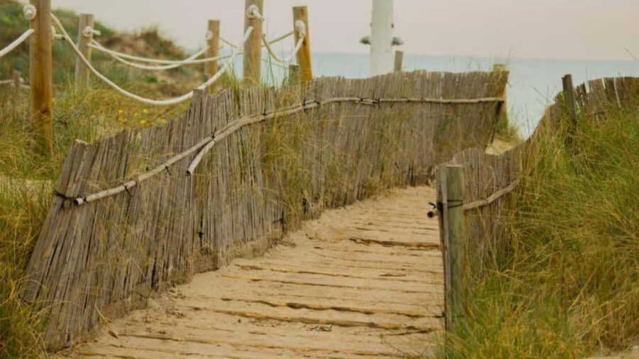 From Valencia: Albufera Natural Park Eco Boat Tour & Sunset - Gola de Puchol shows where lake and sea meet