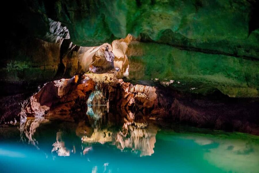 From Valencia: Cueva de Sant Josep Boat Tour with Guide - The underground river by small boat