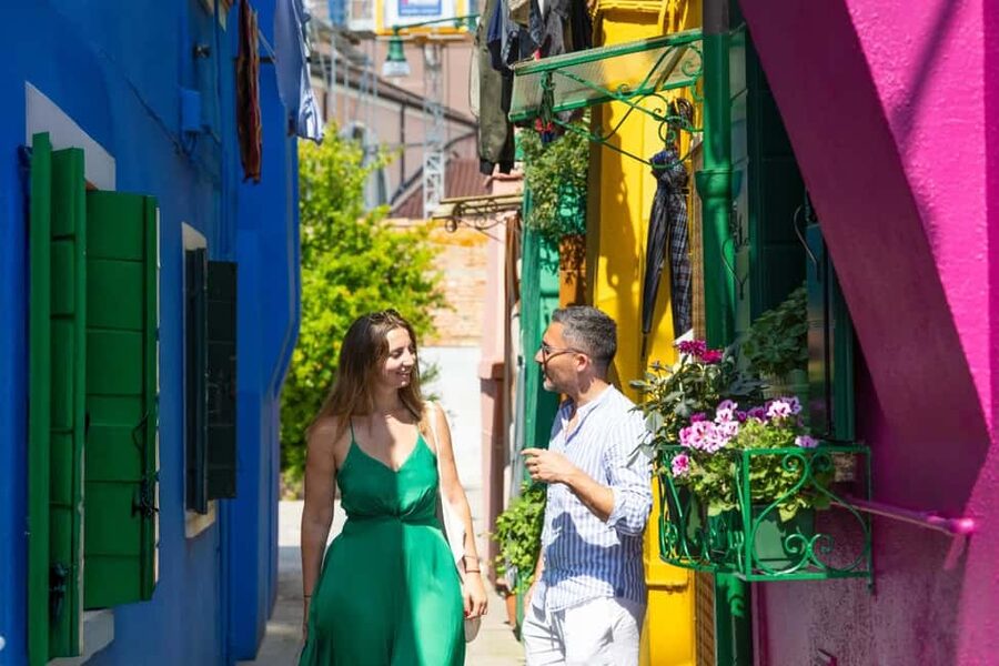 From Venice: Murano and Burano Half-Day Island Tour by Boat - Meeting near San Marco and setting out by boat