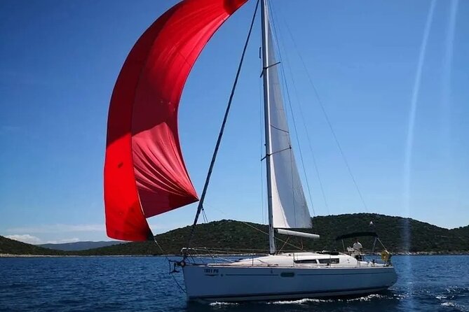 From Zadar: Full day sailing tour - Sailing with the skipper instead of watching from shore