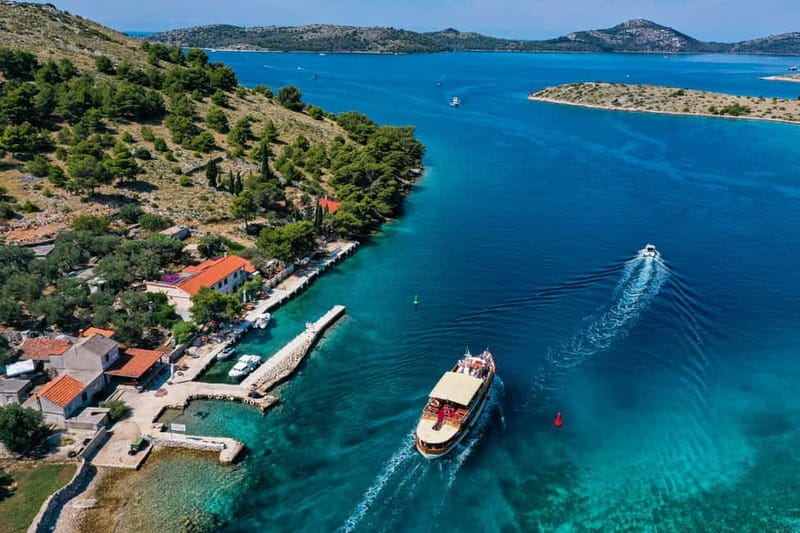 From Zadar: Kornati National Park and Telascica Boat Trip - Kornati National Park and its pale stone cliffs