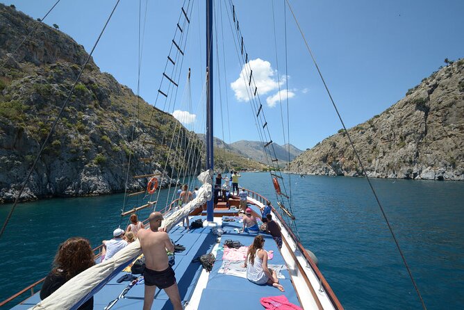Full Day 3-Island Boat Cruise from Port of Kos - Entering Vathi’s Natural Fjord On Kalymnos
