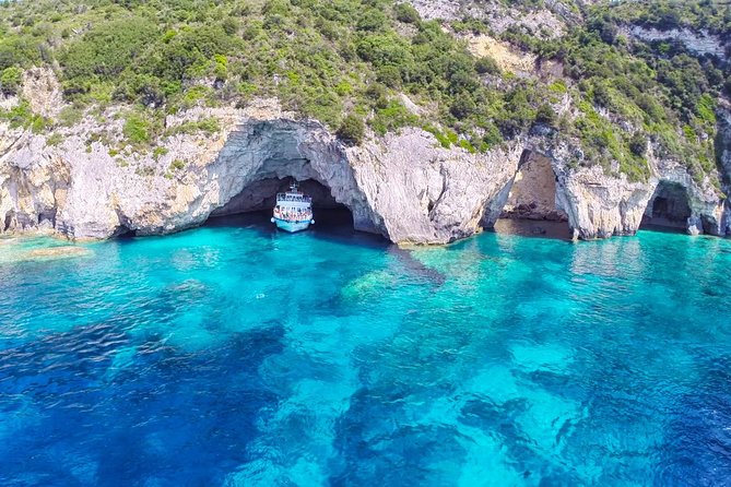 Full-Day Boat Tour of Paxos Antipaxos Blue Caves from Corfu - A full day that starts with Corfu’s shoreline