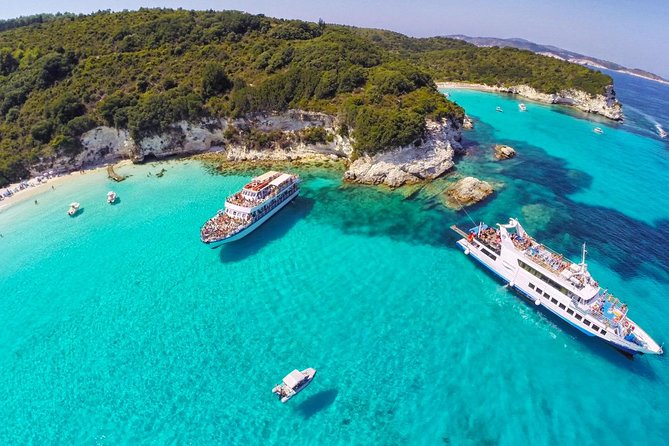 Full-Day Boat Tour of Paxos Antipaxos Blue Caves from Corfu - Two unhurried hours in Gaios