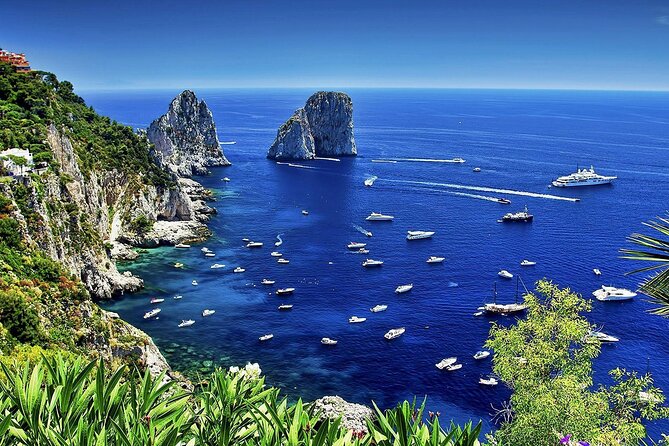 Full Day Private Boat Tour to Capri from Positano - Capri’s beaches, coves, and Roman connections