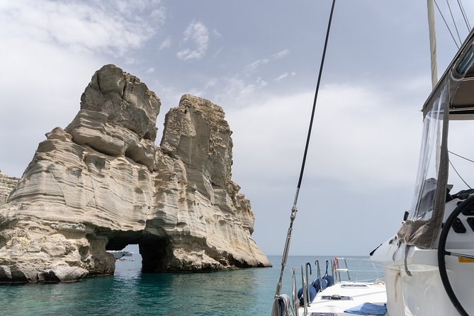 Full-Day Small-Group Cruise in Milos & Poliegos with Lunch - Sykia Cave and the volcanic coast