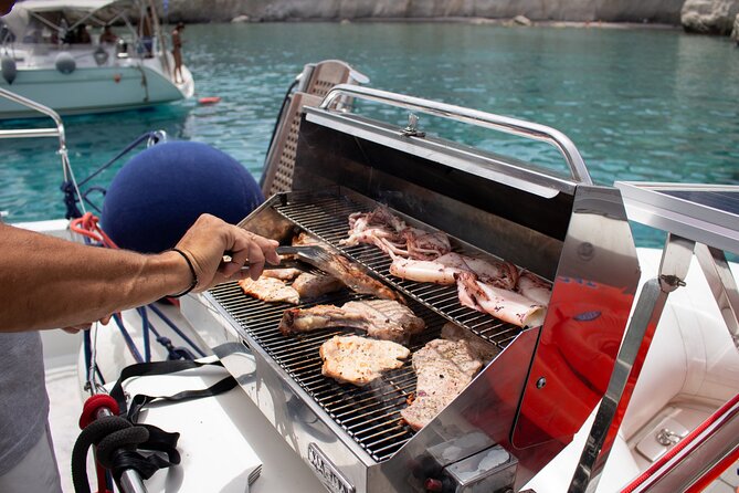 Full-Day Small-Group Cruise in Milos & Poliegos with Lunch - Gerakas Beach, hot water, and the main Greek meal