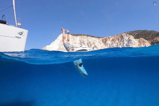 Full-Day Small-Group Cruise in Milos & Poliegos with Lunch - Glaronisia, Klima, and the ride back