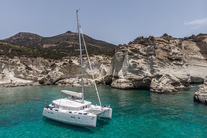 Full-Day Small-Group Cruise in Milos & Poliegos with Lunch - Kalogries Beach and the first swim