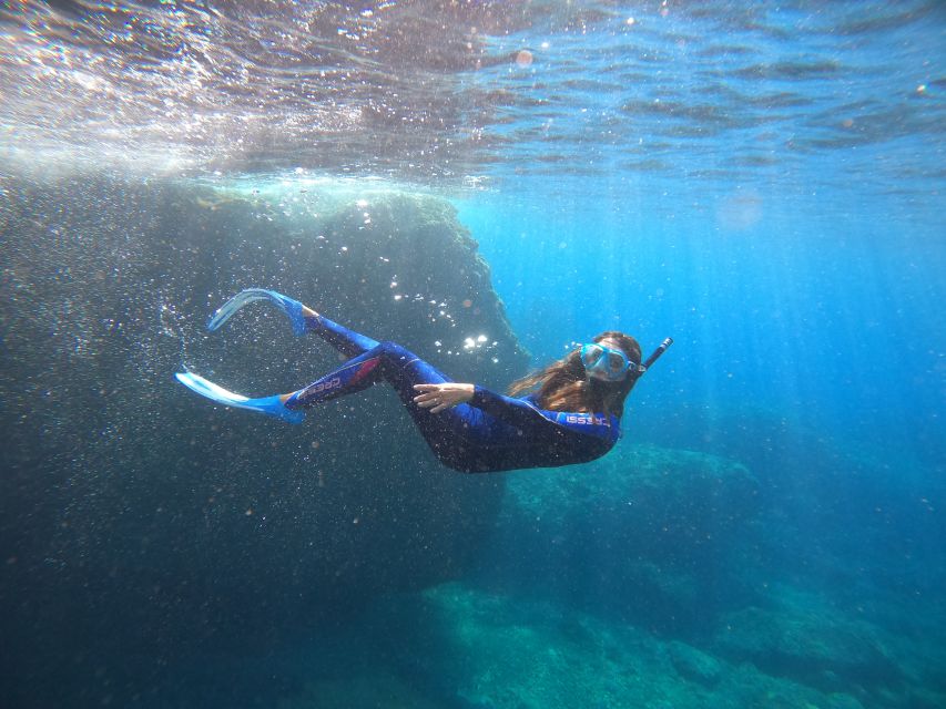 Giardini Naxos: Boat Trip Isola Bella with Snorkeling - Snorkeling, solarium time, and the final ride back