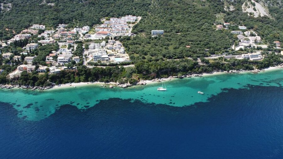 Gouvia: Corfu Island Sailing Trip with Snack and Soft Drinks - Leaving Gouvia Marina for the northeast coast