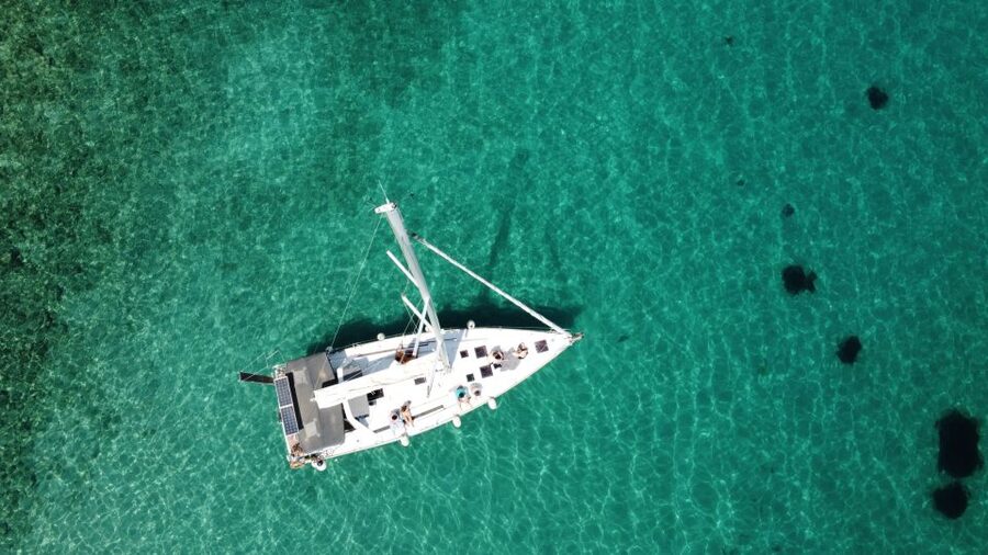Gouvia: Corfu Island Sailing Trip with Snack and Soft Drinks - The skippers shape the whole day