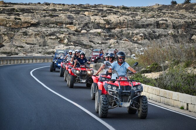 Gozo Full-Day Quad Tour with Private Boat to Gozo & return - Xewkija lunch and the tasting stops