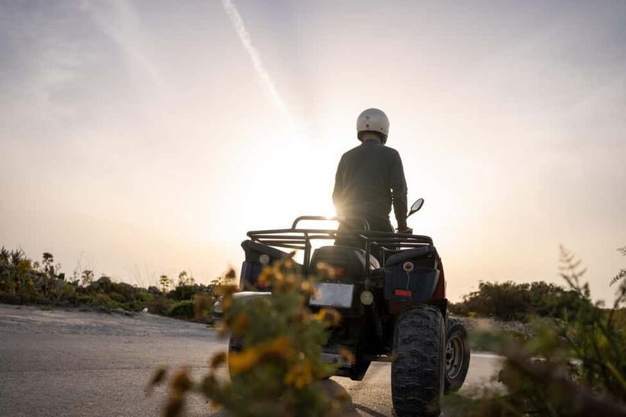 Gozo: Full-Day Quad Tour with Private Round-Trip Boat - Ramla Bay and the rougher side of Gozo