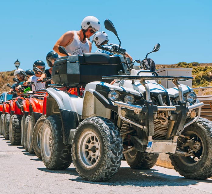 Gozo: Full-Day Quad Tour with Private Round-Trip Boat - Dwejra, the Inland Sea, and Fungus Rock
