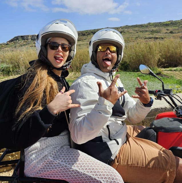Gozo: Full-Day Quad Tour with Private Round-Trip Boat - The Blue Lagoon and Comino Caves by powerboat