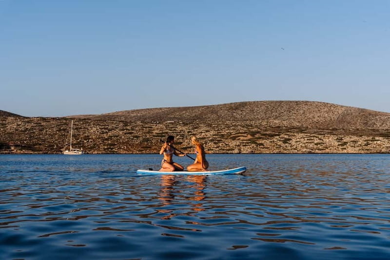 Heraklion: Sunset Sailing Cruise Dia Island with Snorkeling - Sailing from Heraklion toward Dia Island
