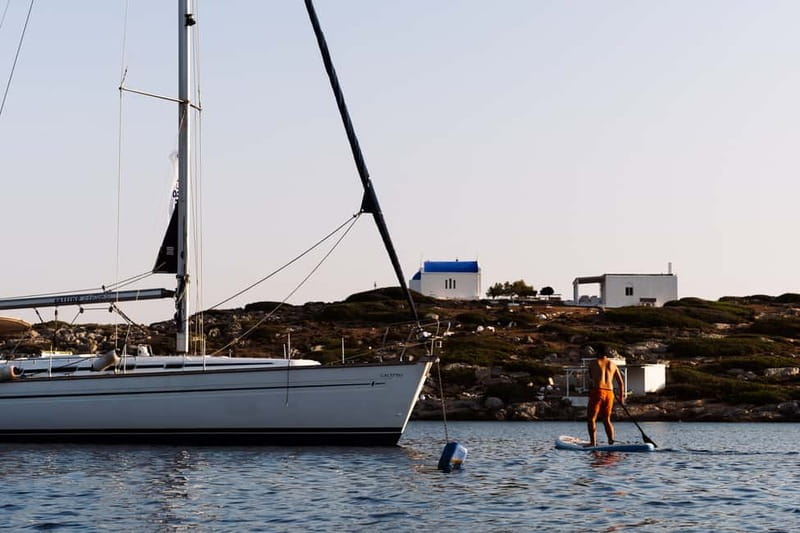 Heraklion: Sunset Sailing Cruise Dia Island with Snorkeling - A second bay and the return to Heraklion