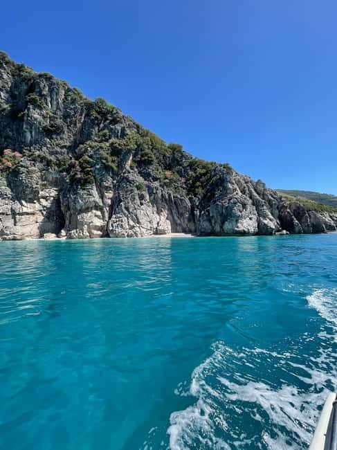 Himara: Albanian Riviera Boat Tour with Swimming stops - Livadhi Beach and the first coastal views