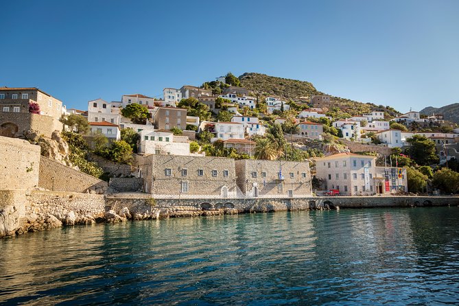 Hydra, Poros and Egina Day Cruise from Athens with Optional VIP Upgrade - Greek music and dancing on the return