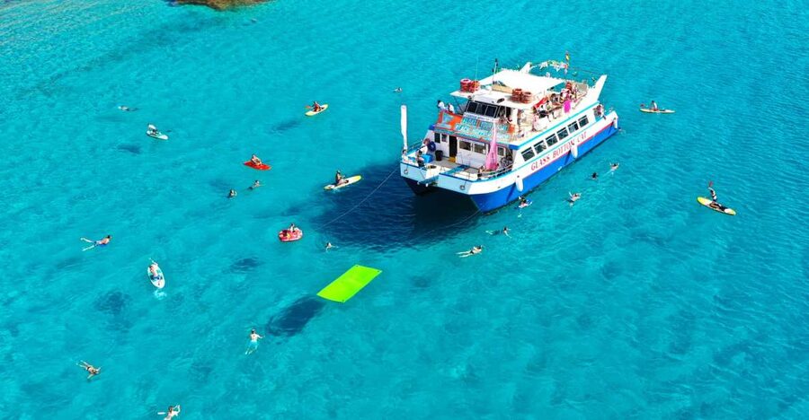 Ibiza: Beach Hopping Cruise w/ Paddleboard, Food, & Drinks - Is $81 a fair price?