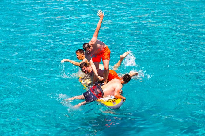 Ibiza Beach Hopping Cruise with Paddleboards, Drinks and Food 6h - San Antonio departure and what the boat day feels like