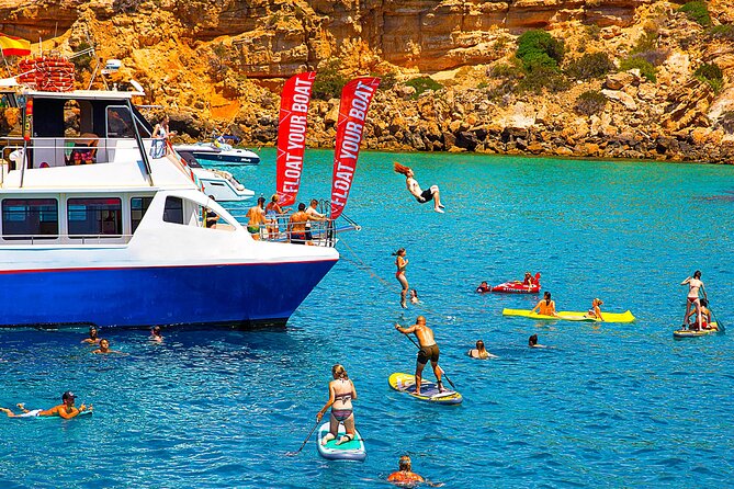 Ibiza Beach Hopping Cruise with Paddleboards, Drinks and Food 6h - Cala Comte brings the famous views
