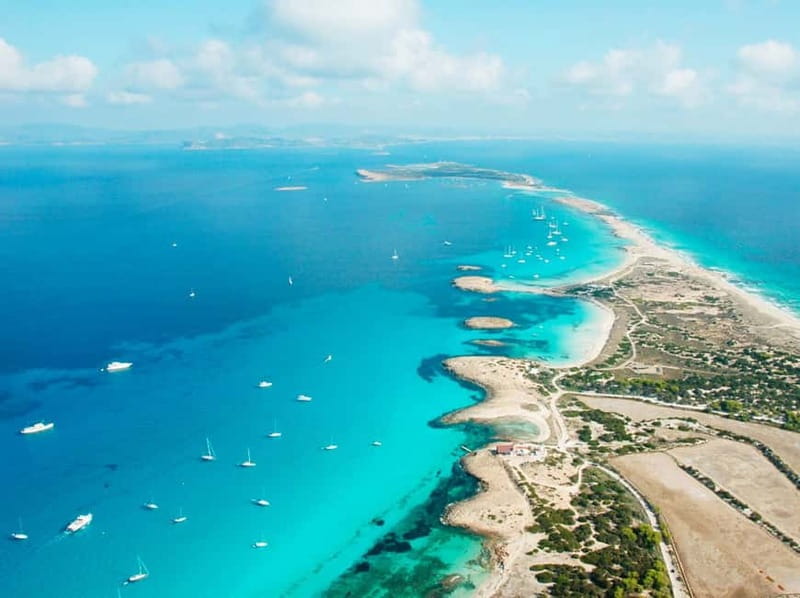 Ibiza: Formentera Sunset Boat Part with Drinks and Food - Swimming near Formentera and the paella dinner