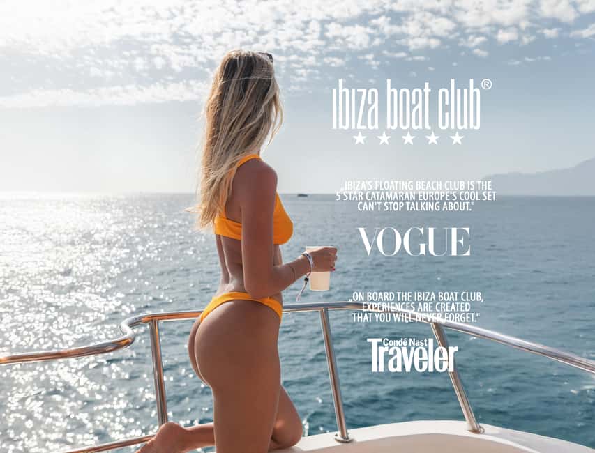 Ibiza: Half Day Pass at Ibiza Boat Club with Brunch & Drinks - Boarding at Playa d’en Bossa