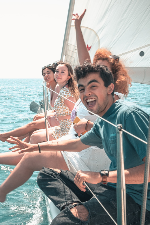 Ibiza: Midday or Sunset Sailing with Snacks and Open Bar - Sailing along Ibiza’s famous coast
