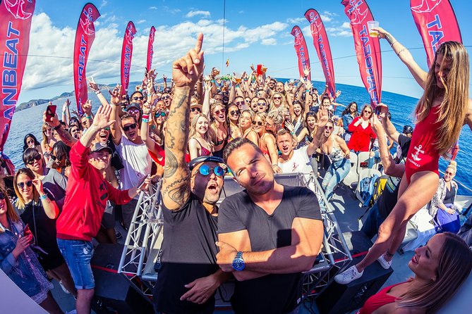 Ibiza Ocean Club Boat Party with 3 Hours Premium Drinks and DJ - Drinks and food: included, but not a full premium bar