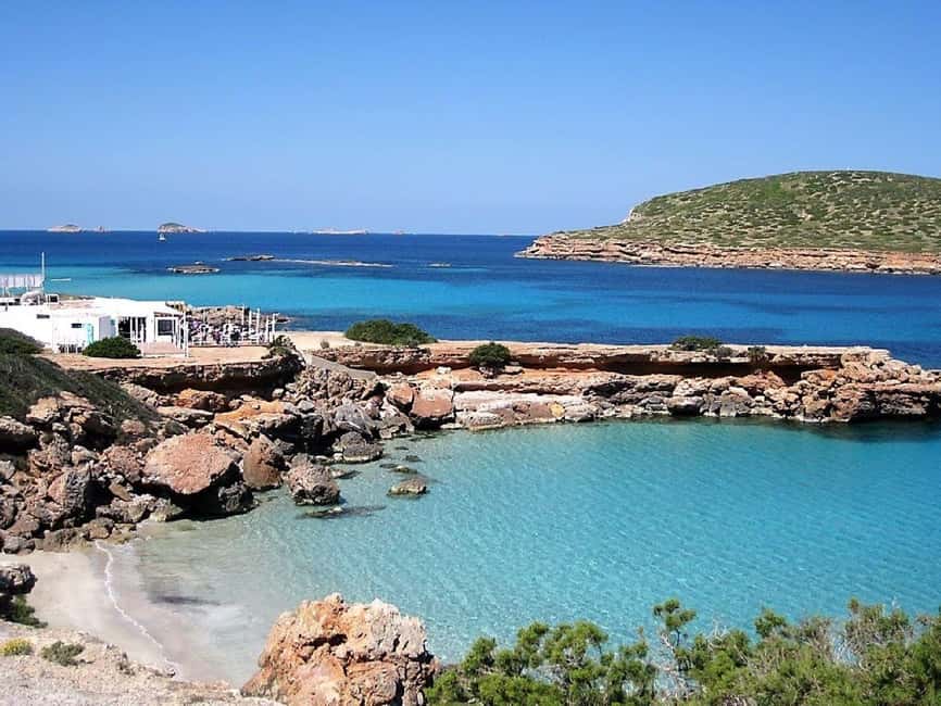 Ibiza: Snorkeling, Sunset Beach and Cave Boat Trip - First Stop: Cala Bassa’s Clear Water