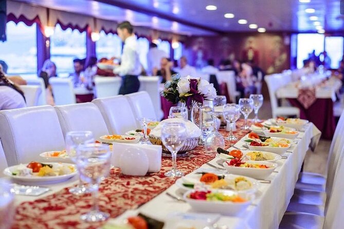 Istanbul Bosphorus Cruise Dinner, Drinks & Show with Pickup - Getting to the boat at around 8 p.m.