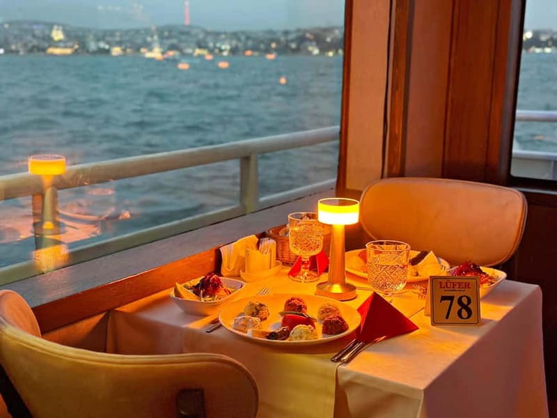 Istanbul: Bosphorus Dinner Cruise & Show with Private Table - The northern stretch and Asia-side palaces