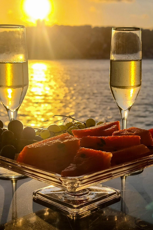 Istanbul: Bosphorus Sunset Cruise with Drinks & Snack - Dolmabahçe Palace and the first European shore views
