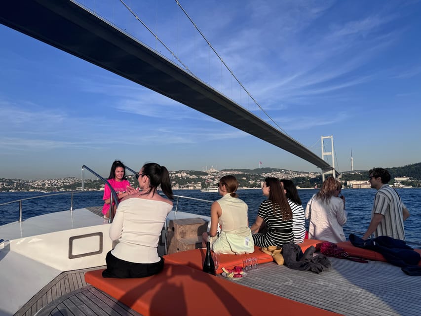 Istanbul: Morning or Sunset Cruise with Guide and Snacks - The Bosphorus Bridge shows the city’s two-sided character
