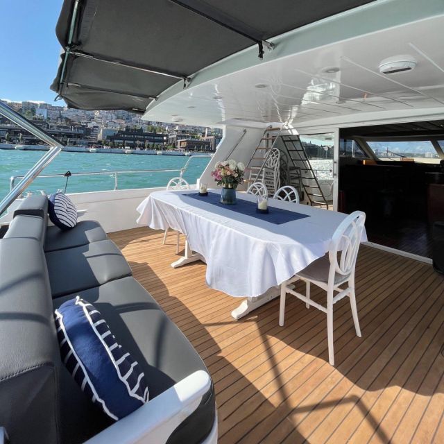 Istanbul: Sunset or Day Small-Group Yacht Cruise with Snacks - From Karaköy to Dolmabahçe Palace