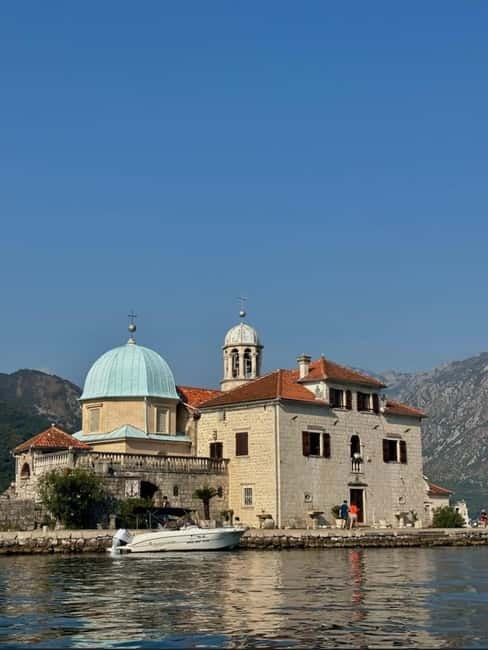 Kotor: Our Lady of the Rocks and Blue Cave Group Boat Tour - Our Lady of the Rocks and the short stop in Perast