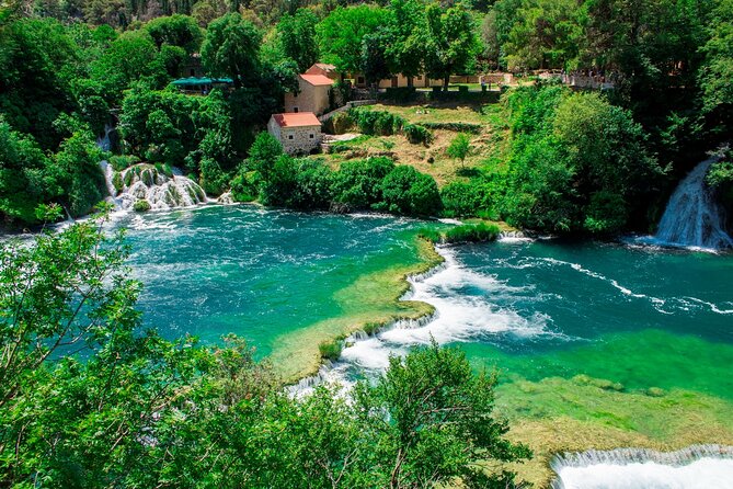 Krka Waterfalls Tour from Split with Boat Ride & Swimming - The 30-minute boat ride to Skradin