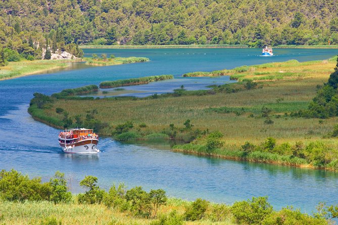 Krka Waterfalls tour with Boat Ride and Swimming in Skradin town - The 30-minute boat ride through the Krka canyon
