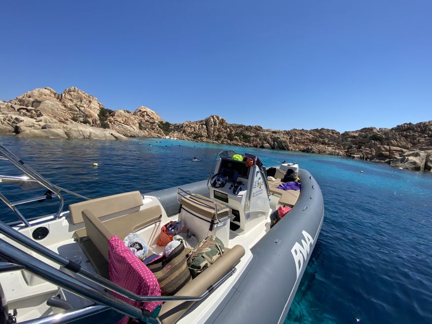La Maddalena: Caprera,Spargi,Budelli & Santa Maria Boat Tour - Spargi’s coves: Cala Granara, Cala Soraya, and Cala Corsara