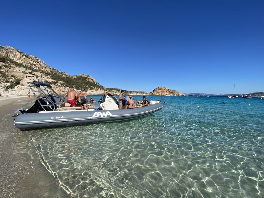 La Maddalena: Caprera,Spargi,Budelli & Santa Maria Boat Tour - Starting at Caprera: Cala Brigantino and Cala Coticcio