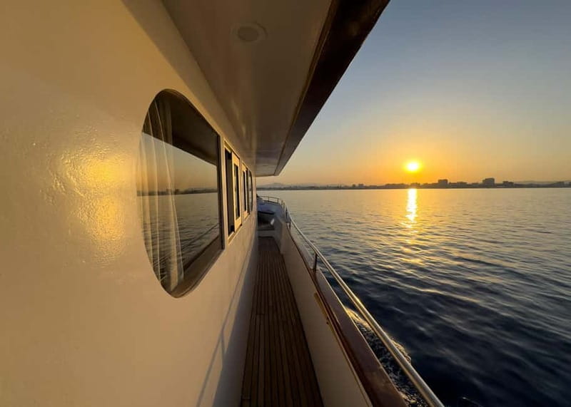 Larnaca: Sunset Cruise with a Glass of Wine - What $17 really gets you