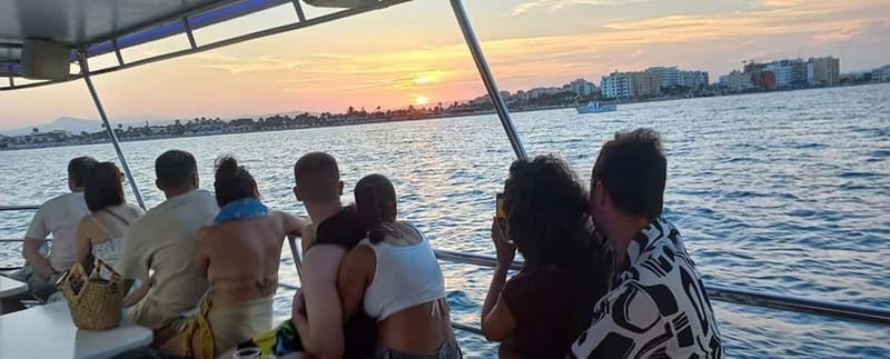 Larnaca: Sunset Cruise with Unlimited Wine & Beers - The underwater cabin and marine views