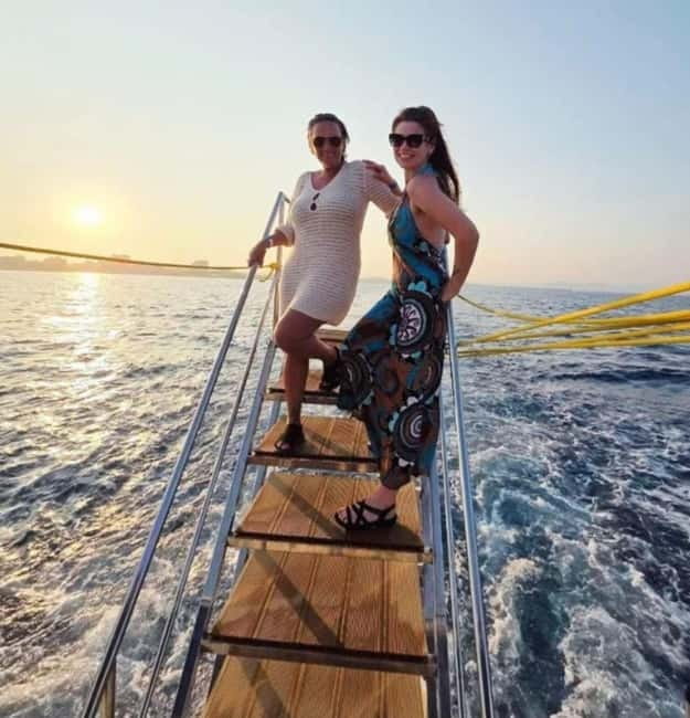Larnaca: Sunset Cruise with Unlimited Wine & Beers - Watching planes near Larnaca Airport