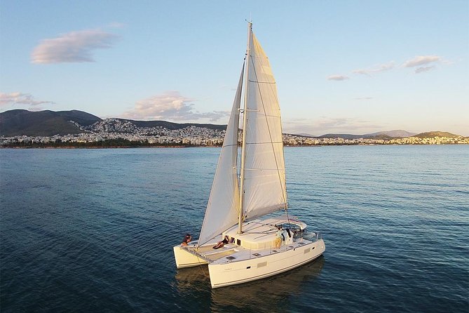 Luxury Catamaran Cruise from Athens with Traditional Greek Meal and BBQ - Day cruise or sunset cruise?