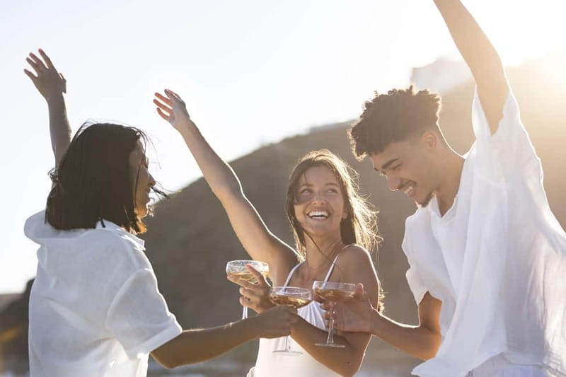 Malaga: Catamaran Sunset or Night Cruise w/ Live DJ & Drink - Choosing between the lower and upper decks