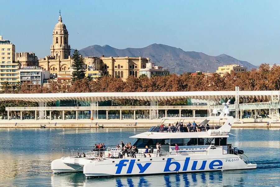 Málaga: Scenic Catamaran Cruise - Swimming Depends on the Sailing