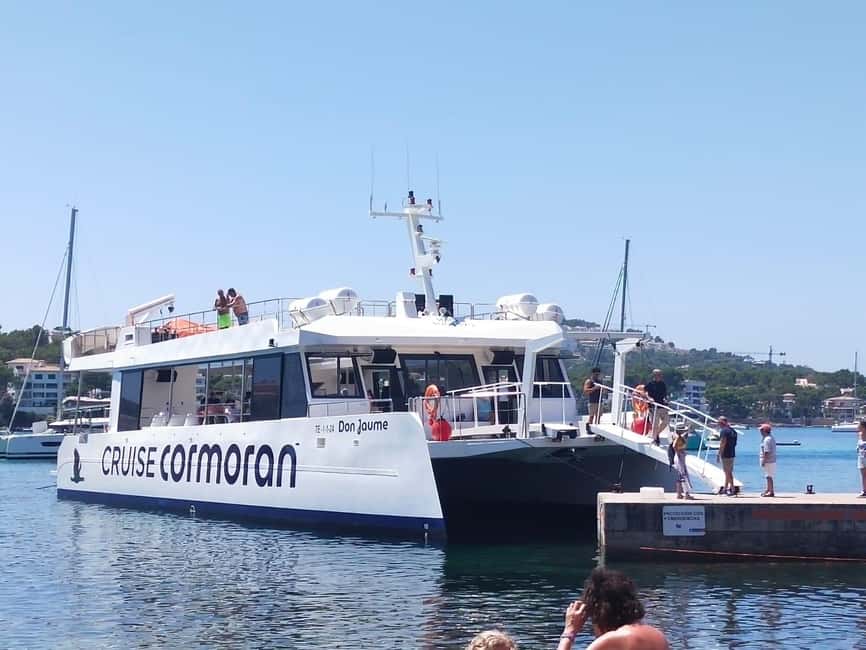 Mallorca: 3.5-Hour Boat Trip with Swimming and Snorkeling - Boarding a spacious catamaran