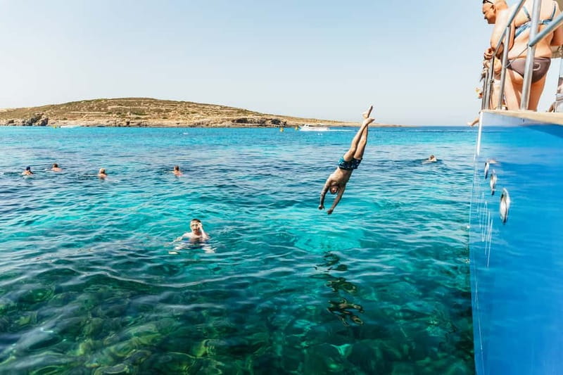 Malta: Blue Lagoon, Beaches & Bays Trip by Catamaran - Key points at a glance